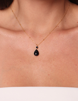 Łańcuszek czarny turmalin - ochrona