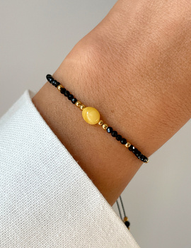 Bracelet Natural Stones Rose Quartz and Rhodochrosite