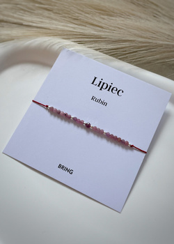 Birthstone Bracelet for July Silver