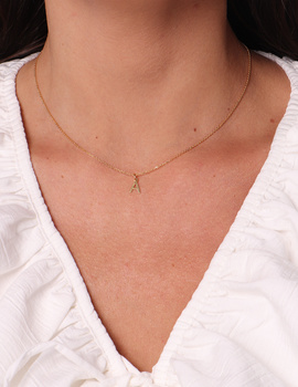 Necklace made of natural stones dendritic agate gold-plated toggle with a pendant